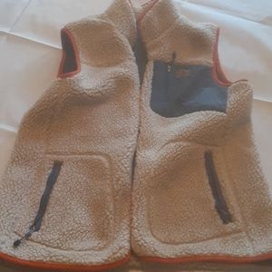 Womens Eddie Bauer sherpa vest vintage L